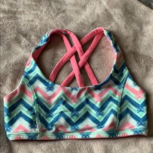 Ivivva reversible sport bra.